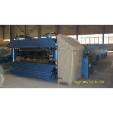 cnc metal roofing sheet double layer cold rolling machine/metal roofing roll forming machine